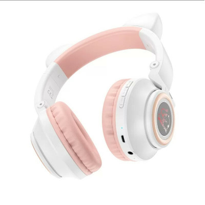 Навушники BOROFONE BO18 Cat ear BT headphones White
