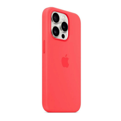 Чохол для смартфона Silicone Full Case AAA MagSafe IC for iPhone 15 Pro Max Guava