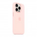 Чохол для смартфона Silicone Full Case AAA MagSafe IC for iPhone 15 Pro Pink