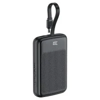 Зовнішній акумулятор ACEFAST M13 PD22.5W power bank with cable 10000mAh Black