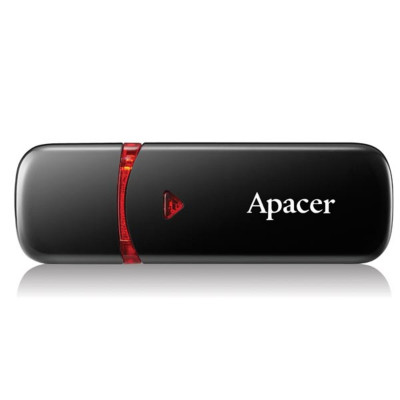 USB 2.0 Flash Apacer AH333 64Gb Black - мощная и стильная память