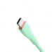 Кабель Vention USB 2.0 C Male to C Male 5A Cable 2M Light Green Silicone Type (TAWGH)