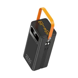 Зовнішній акумулятор WUW TUGII-Y105 （PD22.5W quick charge) 50000mAh Black