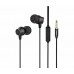 Навушники HOCO M51 Proper sound universal earphones with mic Black