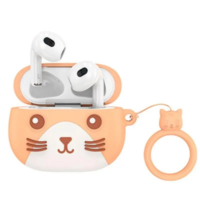 Навушники HOCO EW46 True wireless stereo headset Khaki Cat
