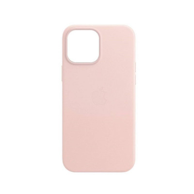 Чохол для смартфона Leather AAA Full Magsafe IC for iPhone 14 Pro Max Sand Pink