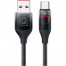 Кабель Usams US-SJ636 6A Type-C Fast Charging & Data Cable with Colorful Light --XM Series