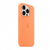 Чохол для смартфона Silicone Full Case AAA MagSafe IC for iPhone 15 Pro Orange