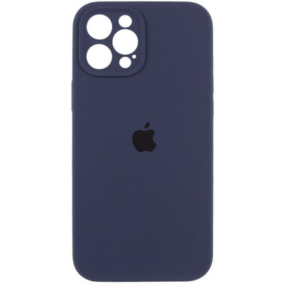 Чохол для смартфона Silicone Full Case AA Camera Protect for Apple iPhone 12 Pro Max 7,Dark Blue
