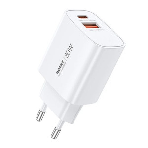 Мережевий зарядний пристрій REMAX GaN Fast Charging Charger  A+C U187-AC30W EU
