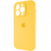 Чохол для смартфона Silicone Full Case AA Camera Protect for Apple iPhone 15 Pro Max 56,Sunny Yellow