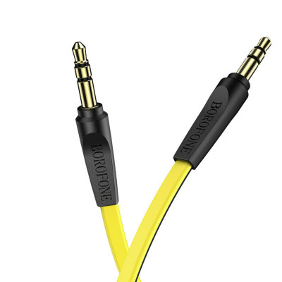 Аудiо-кабель BOROFONE BL6 AUX audio cable 1m Yellow