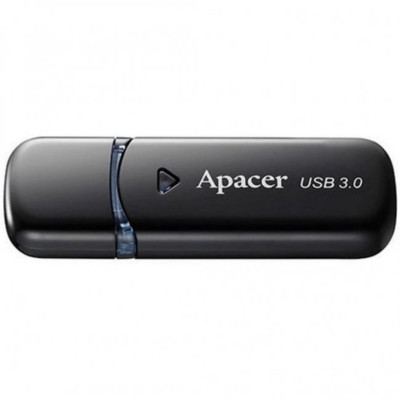 Flash Apacer USB 3.0 AH355 32Gb black - надежный USB накопитель высокой скорости на allbattery.ua