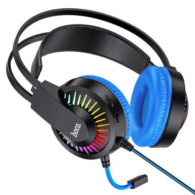 Навушники HOCO W105 Joyful gaming headphones Blue