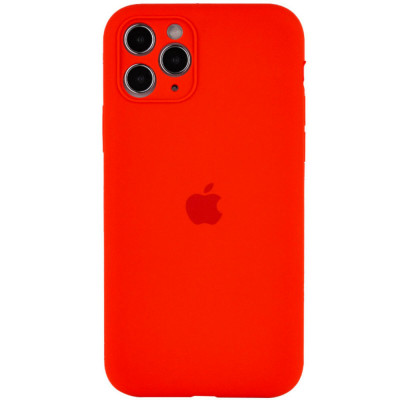 Чохол для смартфона Silicone Full Case AA Camera Protect for Apple iPhone 12 Pro 11,Red