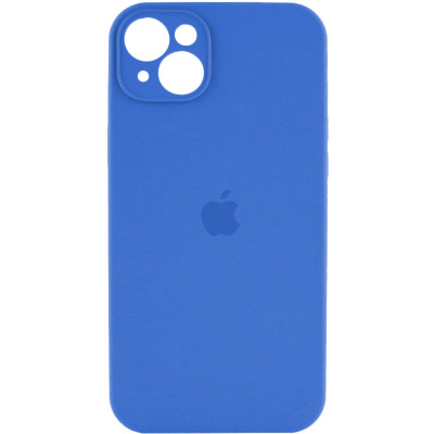 Чохол для смартфона Silicone Full Case AA Camera Protect for Apple iPhone 15 3,Royal Blue