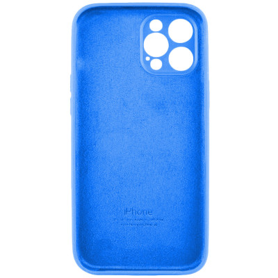 Чохол для смартфона Silicone Full Case AA Camera Protect for Apple iPhone 12 Pro Max 38,Surf Blue