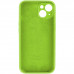 Чохол для смартфона Silicone Full Case AA Camera Protect for Apple iPhone 15 24,Shiny Green