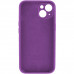 Чохол для смартфона Silicone Full Case AA Camera Protect for Apple iPhone 13 19,Purple