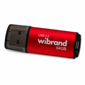 Флеш-накопичувач Wibrand USB 3.2 Gen1 Ladybug 64GB Red