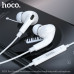 Навушники HOCO M101 Pro Crystal sound wire-controlled earphones with microphone White