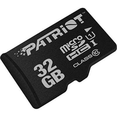 Patriot LX Series 32Gb class 10 microSDHC (UHS-1) со скоростью передачи данных для вашего устройства от allbattery.ua