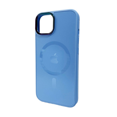Чохол для смартфона AG Glass Sapphire MagSafe Logo for Apple iPhone 12/12 Pro Sierra Blue