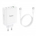 Мережевий зарядний пристрій HOCO N31 Leader PD100W four-port(3C1A) fast charger set(Type-C to Type-C) White
