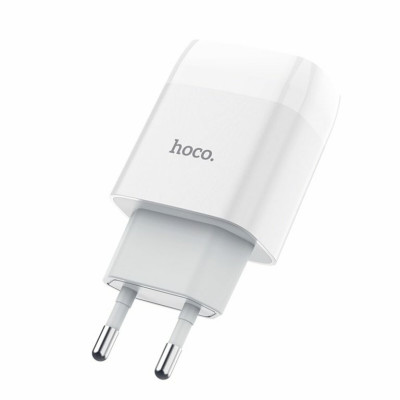 Мережевий зарядний пристрій HOCO C72A Glorious single port charger White
