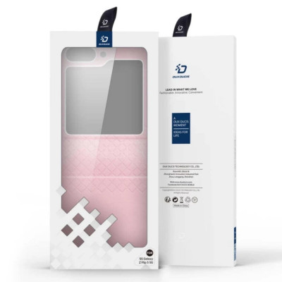 Чохол для смартфона DUX DUCIS Bril for Samsung Flip 5 Pink