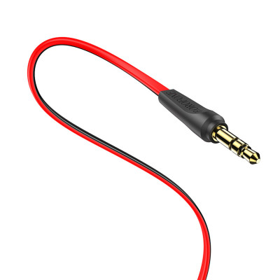 Аудiо-кабель BOROFONE BL6 AUX audio cable 2m Red