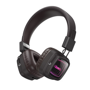 Бездротові накладні навушники HOCO W72 Earl Ⅲ abyss mirror BT headphones Brown