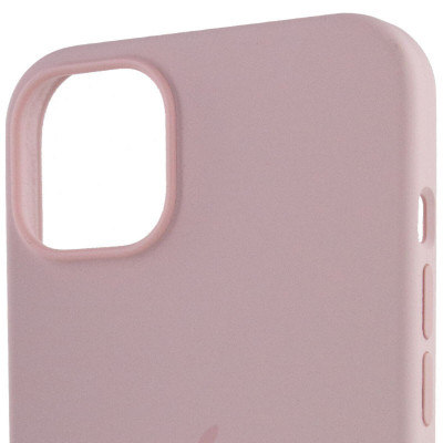 Чохол для смартфона Silicone Full Case AAA MagSafe IC for iPhone 14 Pro Chalk Pink