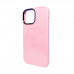 Чохол для смартфона AG Glass Sapphire MagSafe Logo for Apple iPhone 15 Pro Pink
