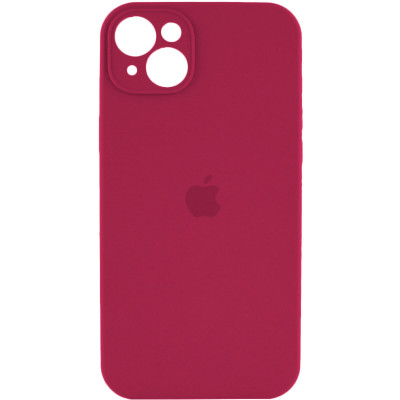 Чохол для смартфона Silicone Full Case AA Camera Protect for Apple iPhone 14 35,Maroon