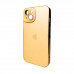 Чохол для смартфона AG Glass Sapphire Frame MagSafe Logo for Apple iPhone 13 Gold