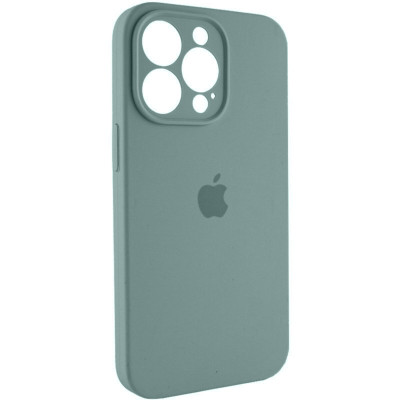 Чохол для смартфона Silicone Full Case AA Camera Protect for Apple iPhone 14 Pro Max 46,Pine Green