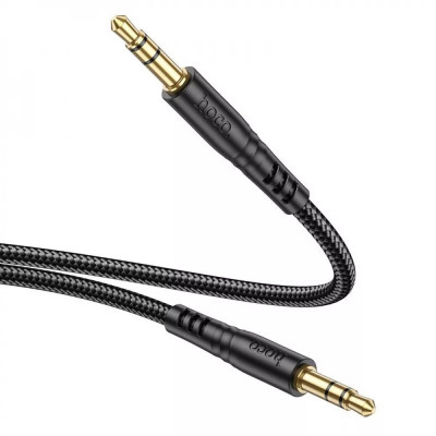 Аудiокабель HOCO UPA24 Smooth AUX audio cable Black
