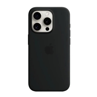Чохол для смартфона Silicone Full Case AAA MagSafe IC for iPhone 15 Black