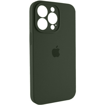 Чохол для смартфона Silicone Full Case AA Camera Protect for Apple iPhone 13 Pro Max 40,Atrovirens