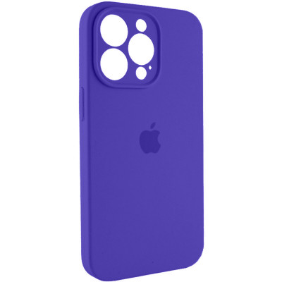 Чохол для смартфона Silicone Full Case AA Camera Protect for Apple iPhone 15 Pro Max 22,Dark Purple