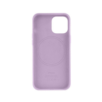 Чохол для смартфона Leather AAA Full Magsafe IC for iPhone 15 Elegant Purple