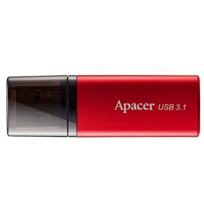 Flash Apacer USB 3.1 AH25B 64Gb Red - быстрая и надежная память для хранения данных