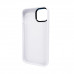 Чохол для смартфона AG Glass Sapphire MagSafe Logo for Apple iPhone 12/12 Pro White