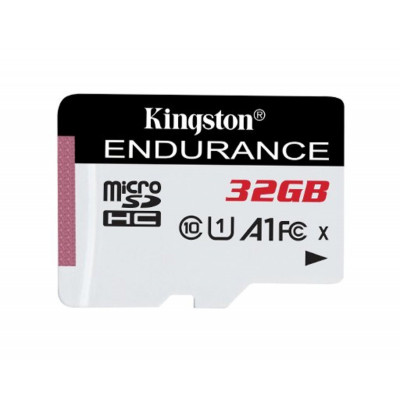 MicroSDHC Kingston Endurance 32Gb class 10 А1 для надежной записи данных