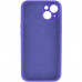 Чохол для смартфона Silicone Full Case AA Camera Protect for Apple iPhone 13 22,Dark Purple