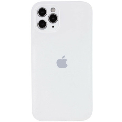 Чохол для смартфона Silicone Full Case AA Camera Protect for Apple iPhone 12 Pro Max 8,White