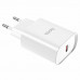 Мережевий зарядний пристрій HOCO N14 Smart Charging single port PD20W charger White