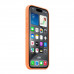 Чохол для смартфона Silicone Full Case AAA MagSafe IC for iPhone 15 Orange