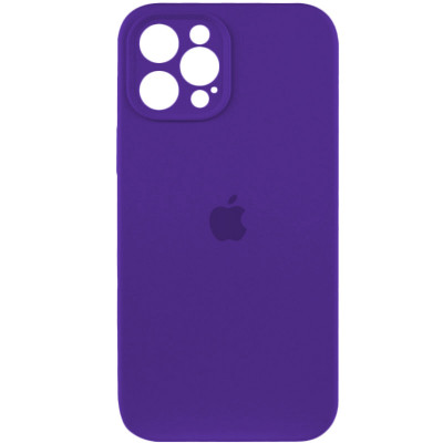 Чохол для смартфона Silicone Full Case AA Camera Protect for Apple iPhone 12 Pro 54,Amethist